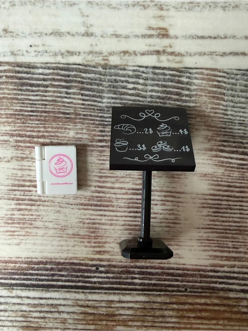 Mega Bloks AMERICAN GIRL Doll GRACE Pastry Cart Set w Figure Manual MISSING 1 pc